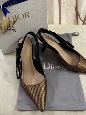 🆕 Dior J'Adior iconic Slingback Pumps🥰